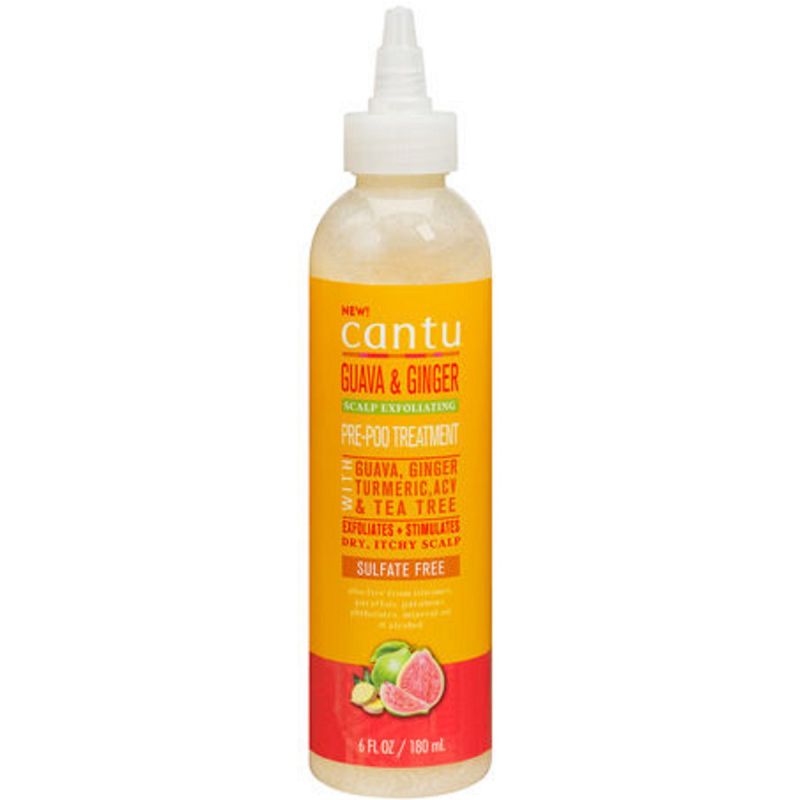 CANTU Guava & Ginger Scalp Exfoliating Pre-Poo Treatment (6oz)