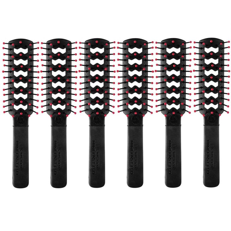 Cricket Static Free Mini Fast Flo Black Brush #5511826 [6 Pack]