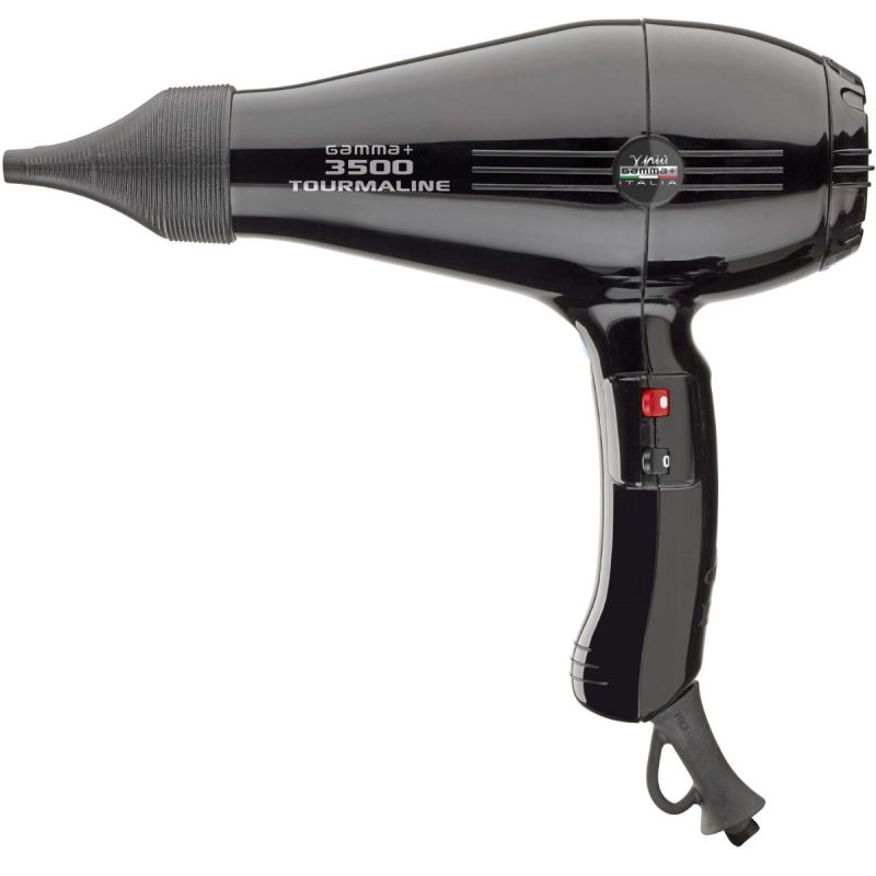 Gamma+ 3500 Tourmaline Hairdryer - Black #GP3500B