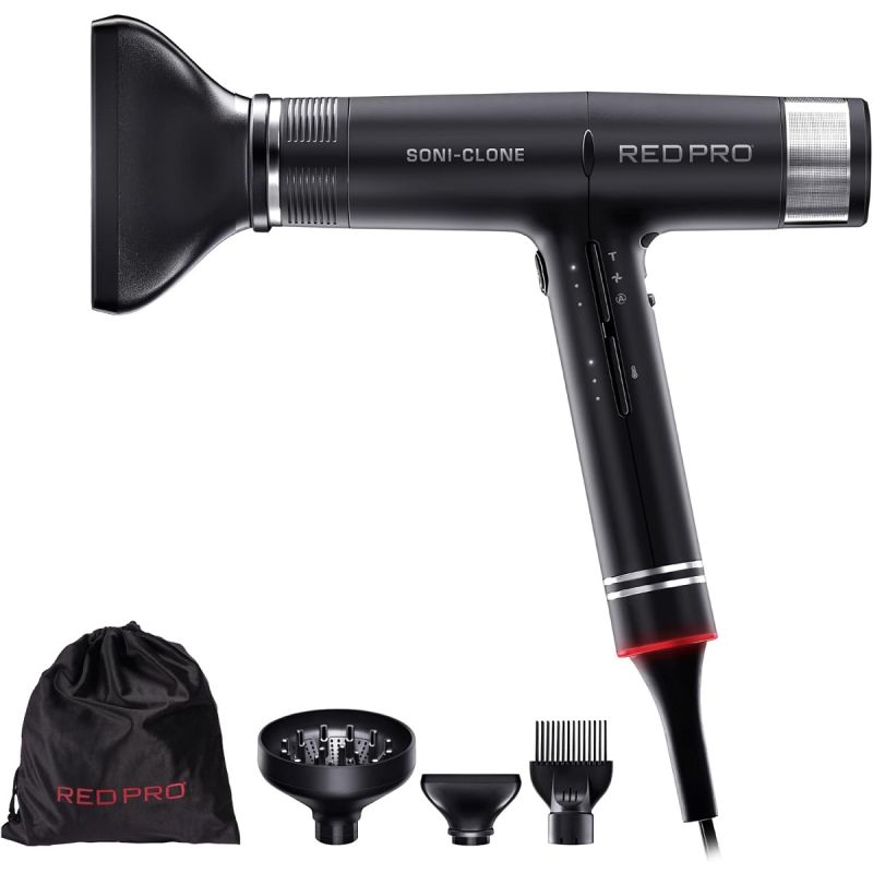 Red Pro Soni-Clone Hair Dryer #BLDC01