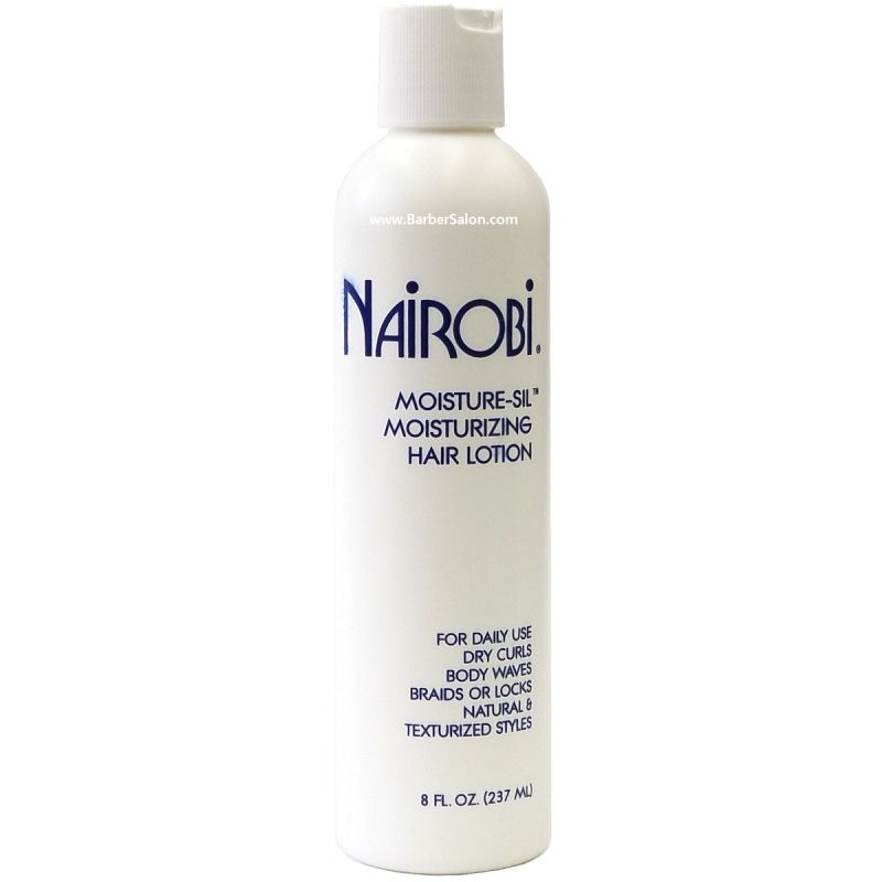 Nairobi Moisture-Sil Moisturizing Hair Lotion 8 oz Nairobi Moisture-Sil Moisturizing Hair Lotion 8 oz