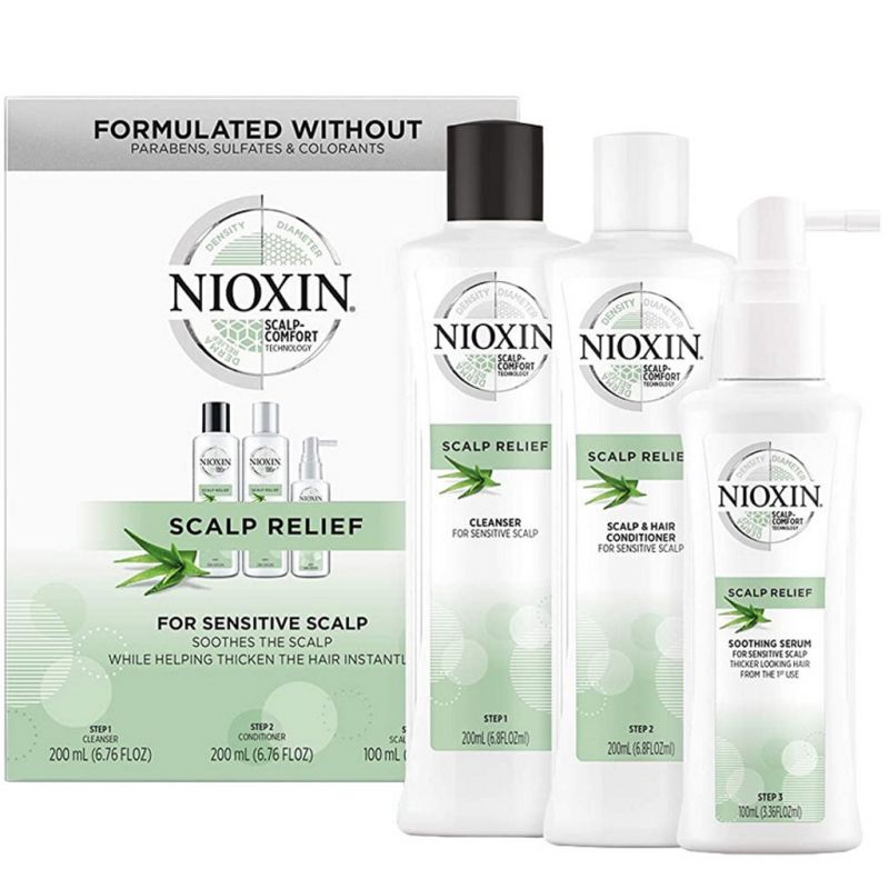 スタイリング剤 La chicyou Homme No1. MEDICATED SCALP ES Nioxin Scalp Relief System Kit