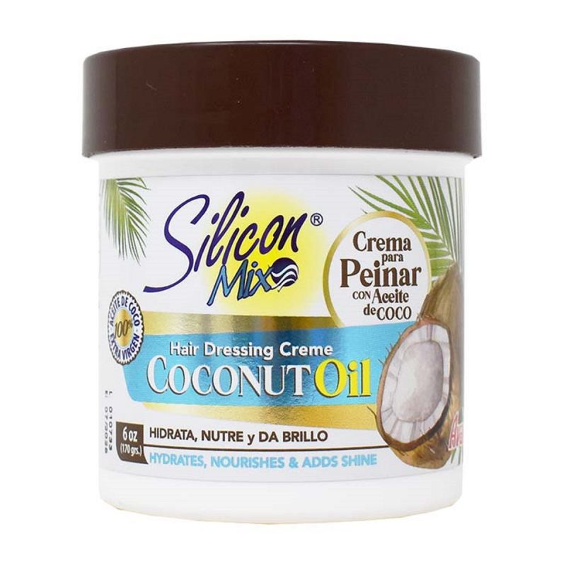 Silicon Mix Coconut Oil nourishing hair mask, nourishes, hydrates and  conditions.10.5 OZ – Lefia Shop LLC