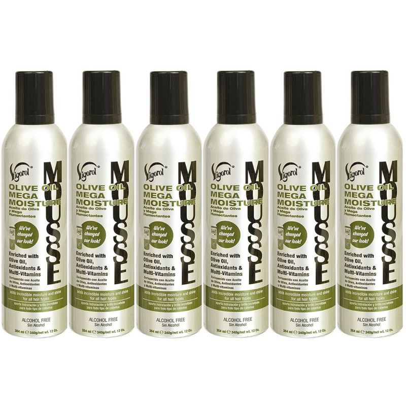 VIGOROL Olive Oil Mega Moisture Mousse (12oz) VIGOROL Olive Oil Mega Moisture Mousse (12oz)