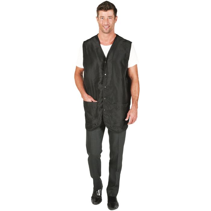 Betty Dain Cool Vent Barber Vest - Black #1310 [XS to XL Available]