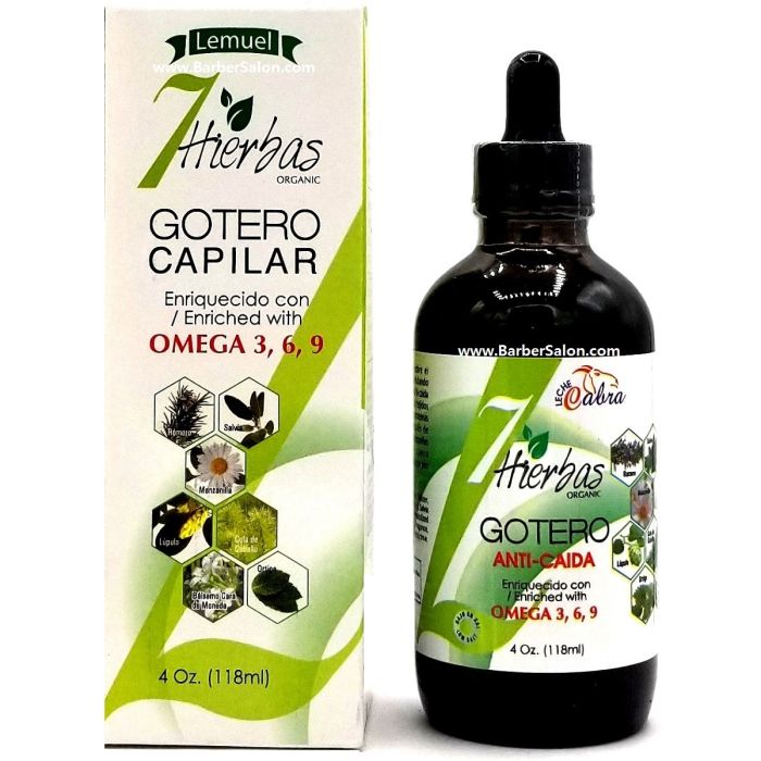 Leche Cabra 7 Hierbas Organic Gotero Dropper 4 oz