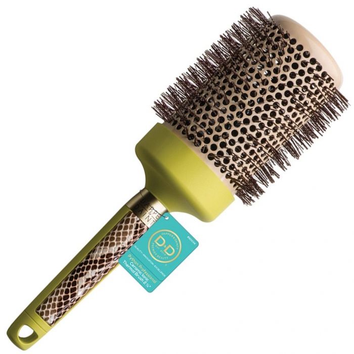 Dapper & Dainty Python Professional Ceramic Ionic Thermal Brush - 2 1/2″ #80034