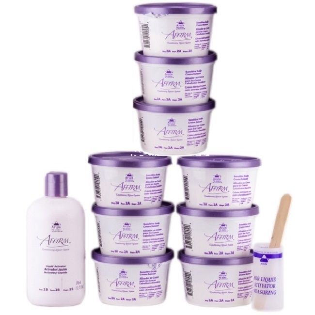 Avlon Affirm Sensitive Scalp Relaxer Kit - 9 Applications