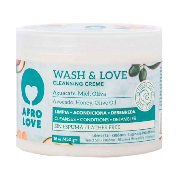 Afro Love Wash & Love Cleansing Creme 8 oz