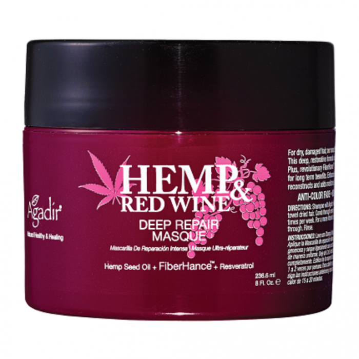 Agadir Hemp & Red Wine Deep Repair Masque 8 oz