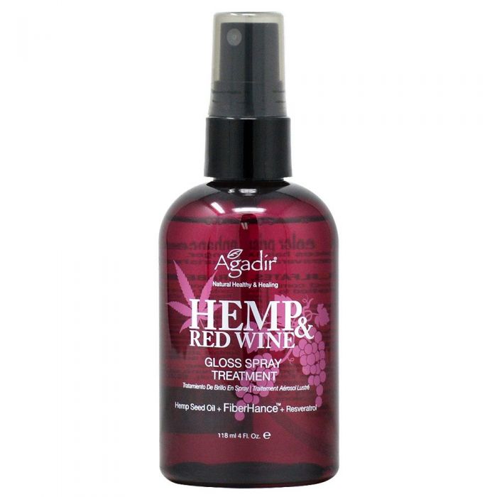 Agadir Hemp & Red Wine Gloss Spray Treatment 4 oz