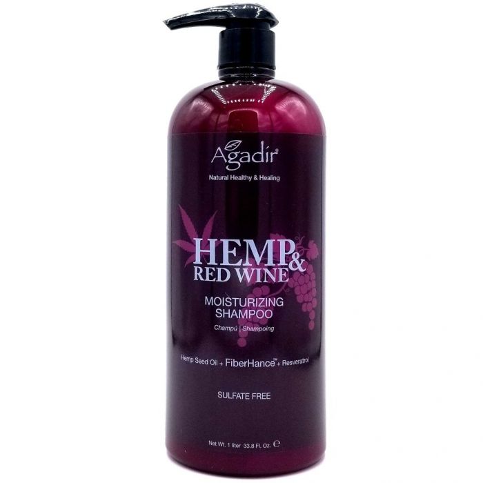 Agadir Hemp & Red Wine Moisturizing Shampoo 33.8 oz