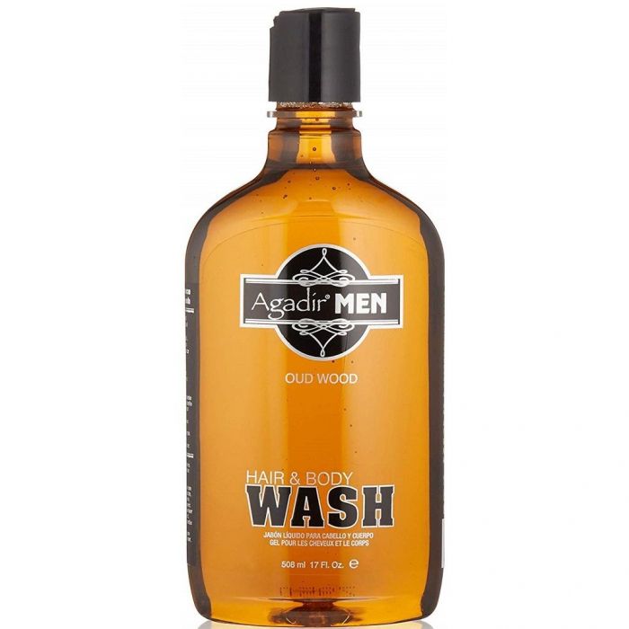 Agadir MEN Oud Wood Hair & Body Wash 17 oz