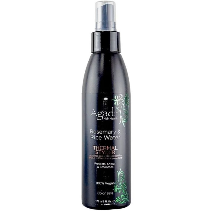 Agadir Rosemary & Rice Water Thermal Styler 6 oz
