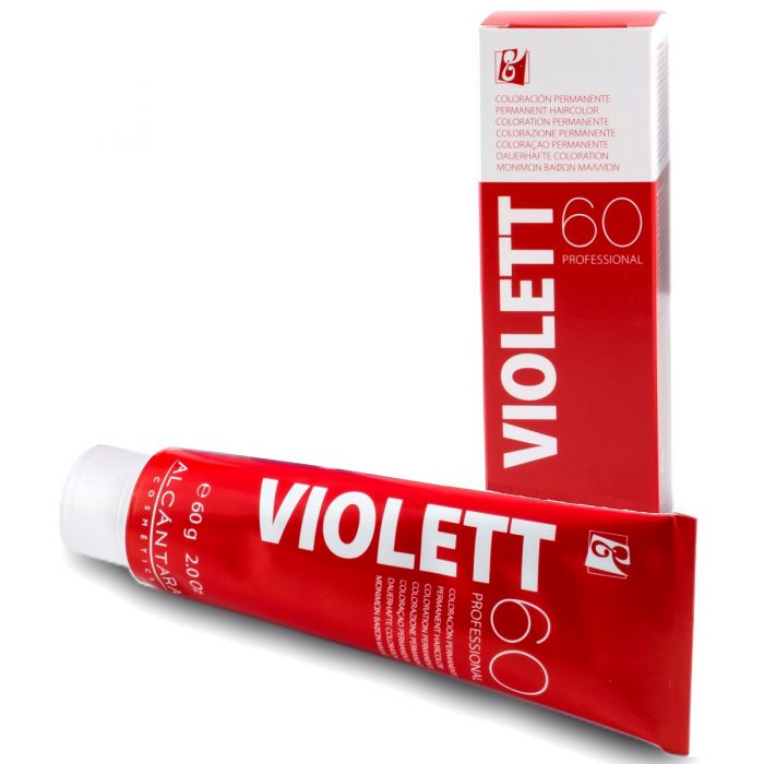 Alcantara Violett 60 Professional Coloration in Cream 2 oz