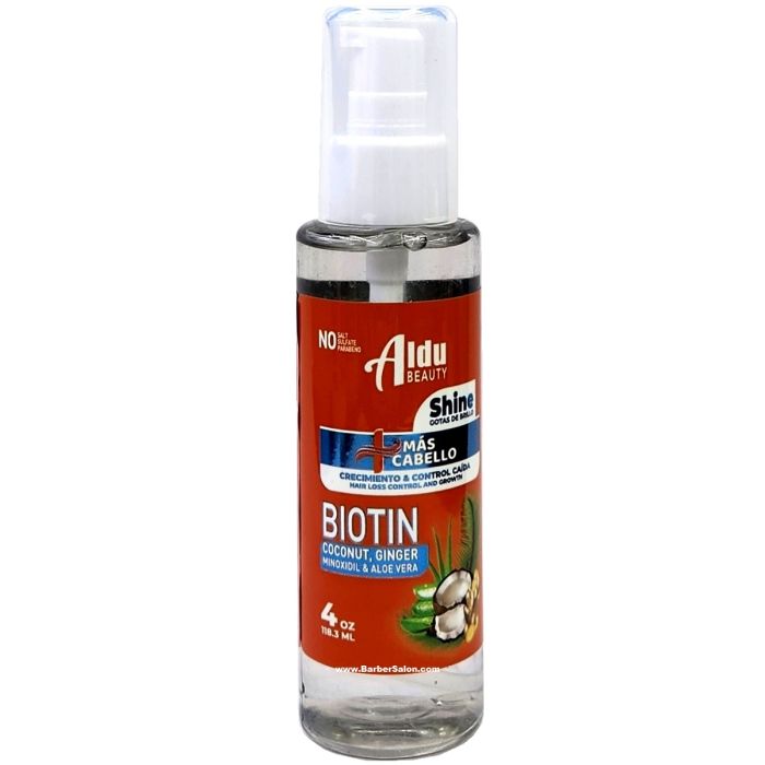 Aldu Beauty Mas Cabello Biotin Gota de Brillo Shine 4 oz