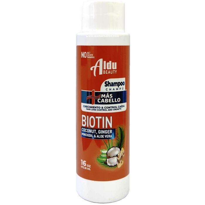 Aldu Beauty Mas Cabello Biotin Shampoo 16 oz