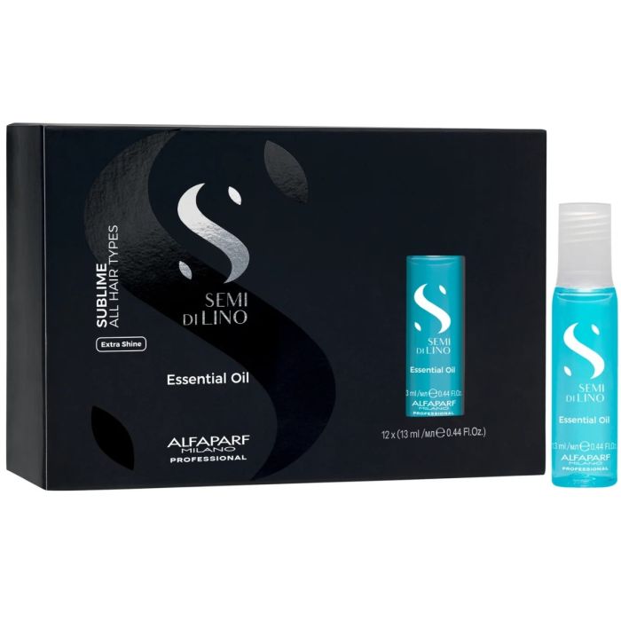 Alfaparf Semi Di Lino Sublime Essential Oil Amples 0.44 oz - 12 Vials