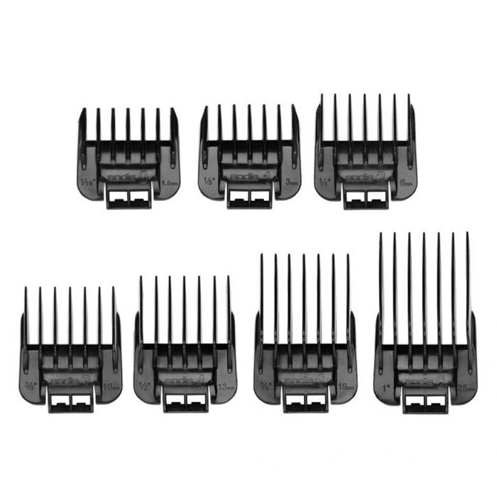 Andis Master 7 Pcs Attachment Comb Set #01380