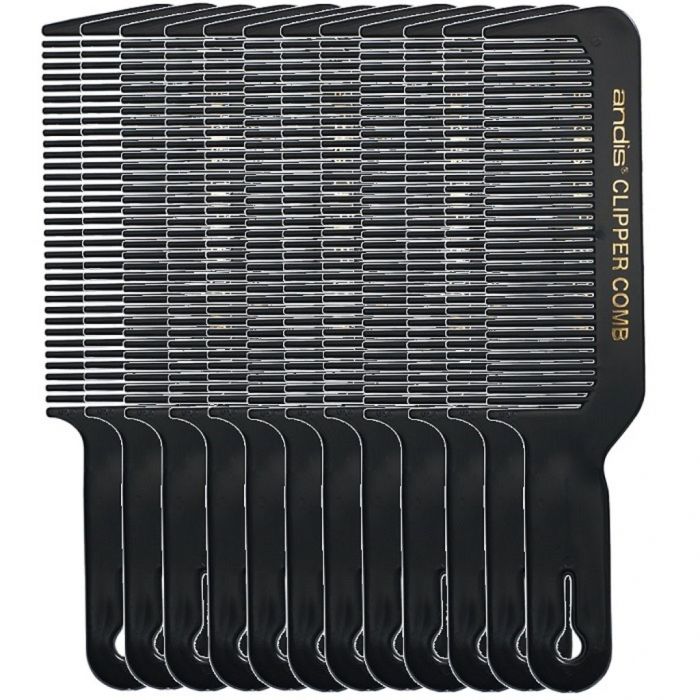 Andis Clipper Comb Black #12109 - 12 Pack
