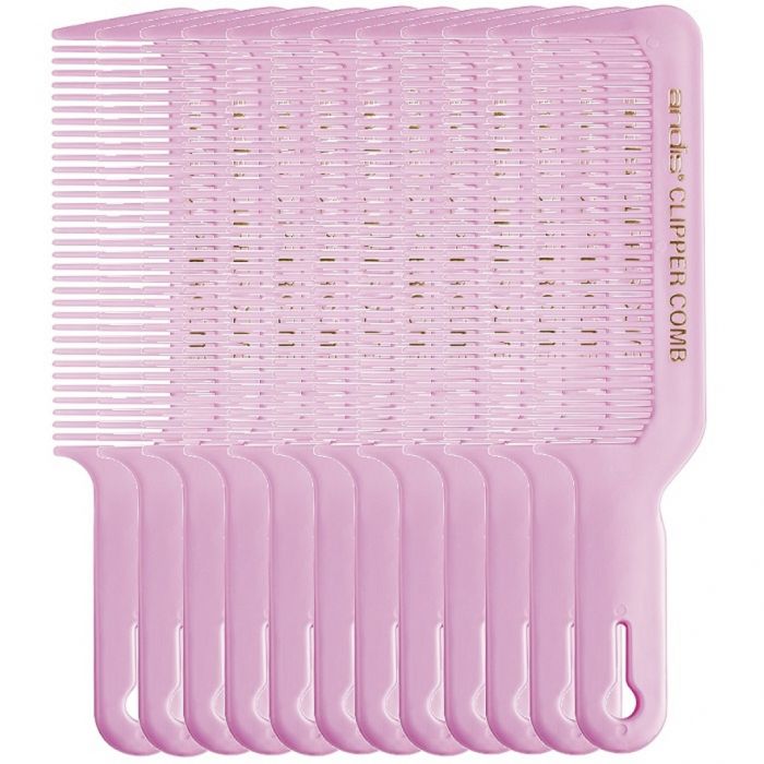 Andis Clipper Comb Pink #12455 - 12 Pack