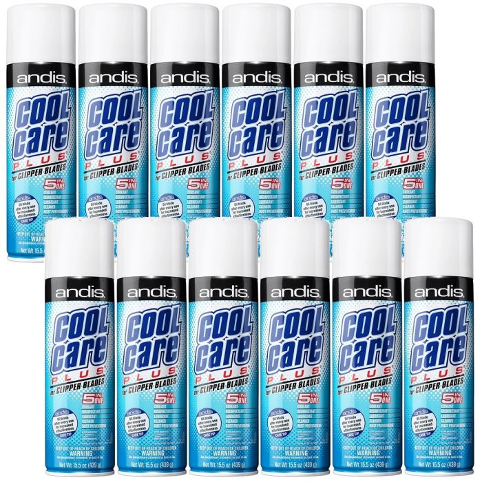 Andis Cool Care Plus Spray For Clipper Blades 15.5 oz #12750 - 12 Pack
