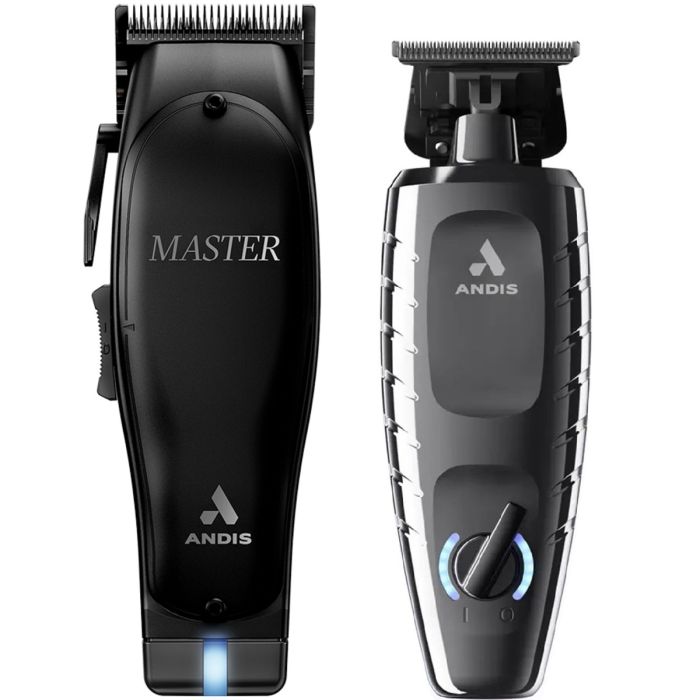 Andis Black Label Master Cordless Clipper & GTX-EXO II Trimmer [DUO]