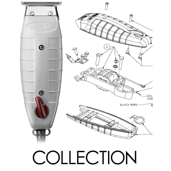 Andis Replacement Parts for Andis T-Outliner Trimmer (GTO/GO) [COLLECTION]