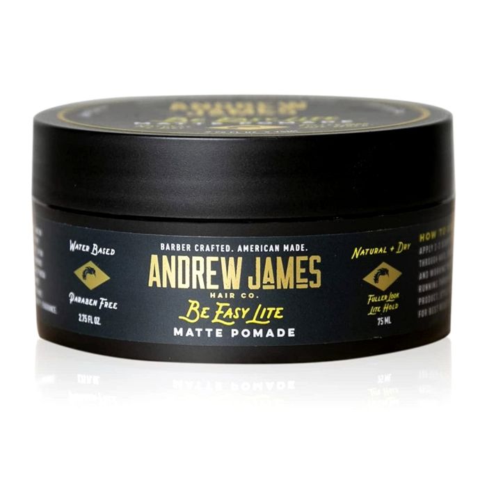 Andrew James Matte Pomade - Be Easy Lite 2.75 oz