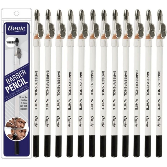 Annie Barber Pencil - White #2939 [12 Pack]