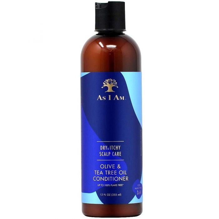 As I Am Dry & Itchy Scalp Care Olive & Tea Tree Oil Conditioner 12 oz