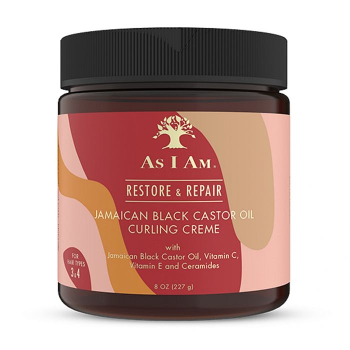 As I Am Jamaican Black Castor Oil Curling Creme 8 oz