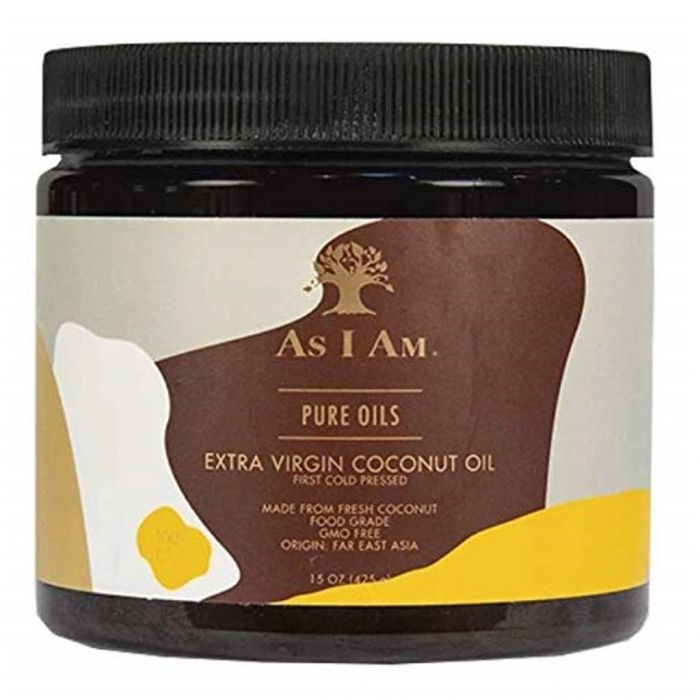 As I Am Pure Oils Extra Virgin Coconut Oil 15 oz