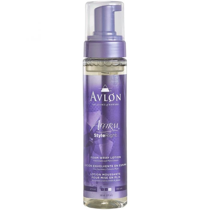 Avlon Affirm Care StyleRight Foam Wrap Lotion 8 oz