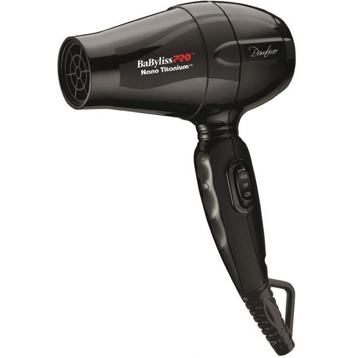 BaByliss Pro Nano Titanium Bambino 5510 Compact Hair Dryer #BABNT5510 (Dual Voltage)