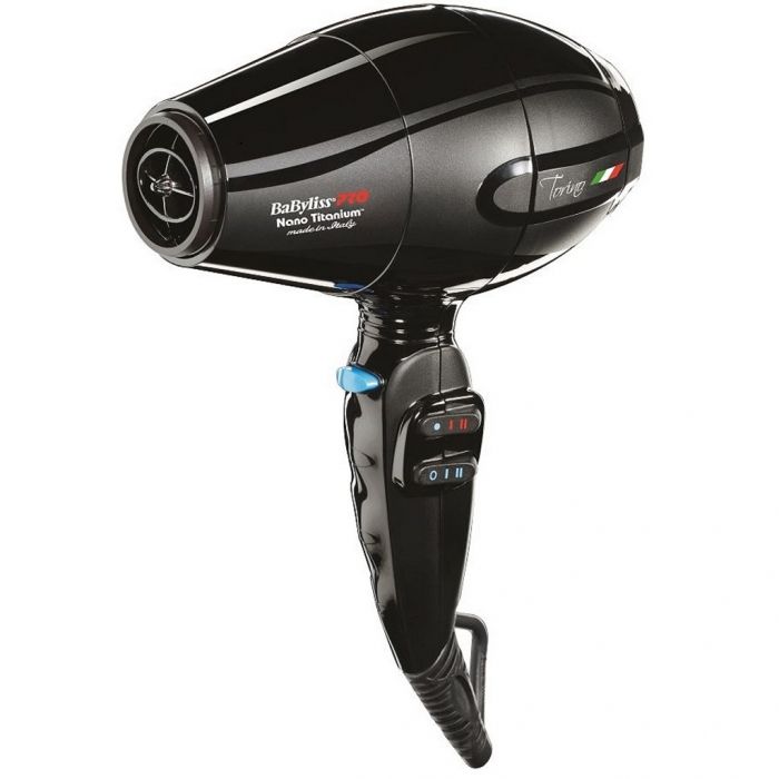 BaByliss Pro Nano Titanium Torino 6100 Dryer - Black #BABNT6160N