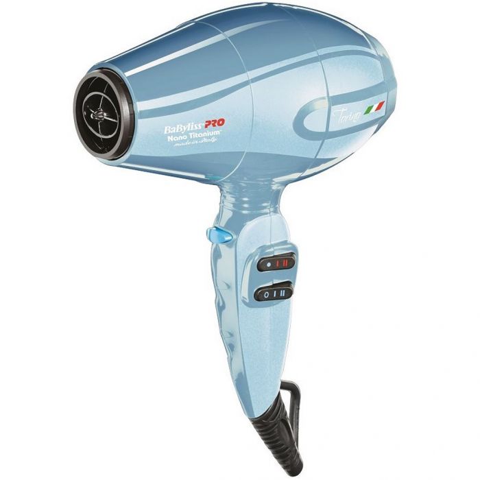 BaByliss Pro Nano Titanium Torino 6100 Dryer - Blue #BABNTB6160N