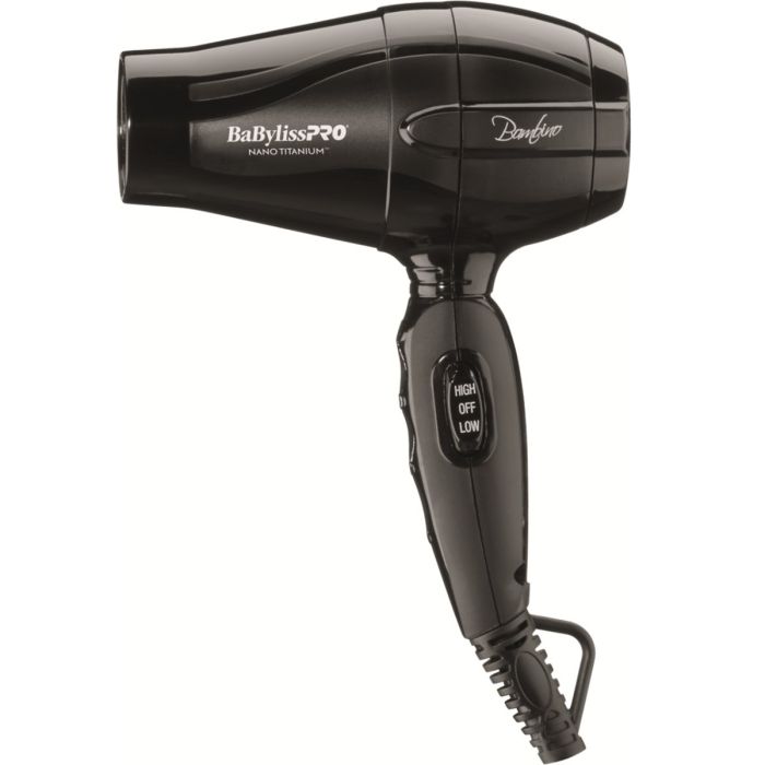 BaByliss Pro Nano Titanium Bambino 5510 Compact Hair Dryer #BABNT5510 (Dual Voltage)