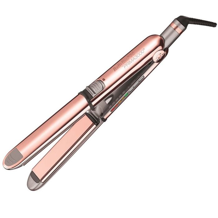 BaByliss Pro LIMITED EDITION Nano Titanium Prima 3000 Stainless Steel Flat Iron Rose Gold - 1-1/4" #BNTRG3000TUC (Dual Voltage)