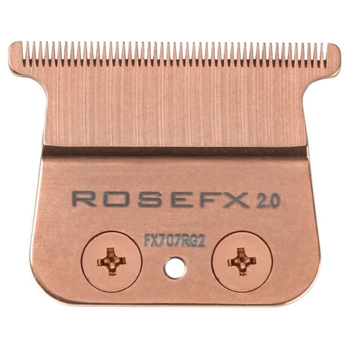 BaByliss Pro Replacement Rose Gold Titanium 2.0mm Deep Tooth T-Blade #FX707RG2