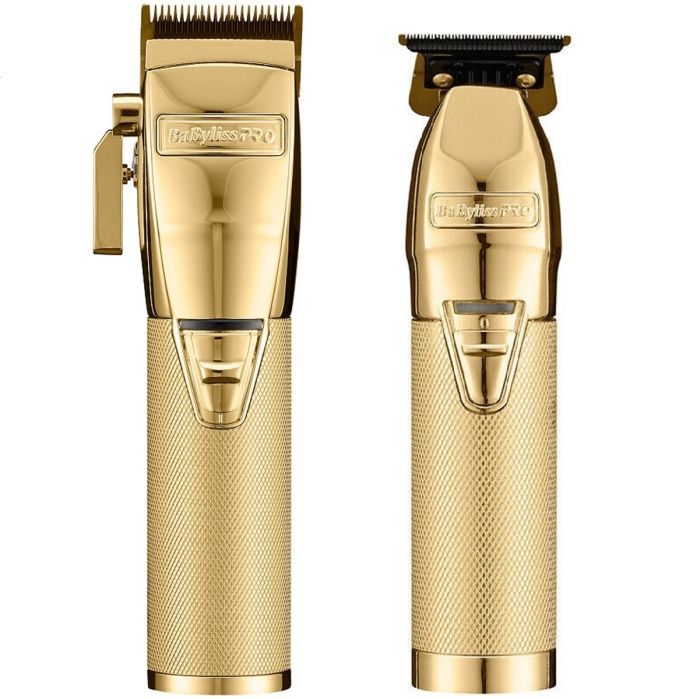 BaByliss Pro [NEW UPGRADED] GOLDFX+ Clipper & Trimmer [DUO]