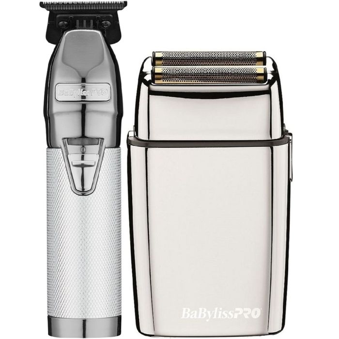 BaByliss Pro [NEW UPGRADED] SILVERFX+ Trimmer & Shaver [DUO]