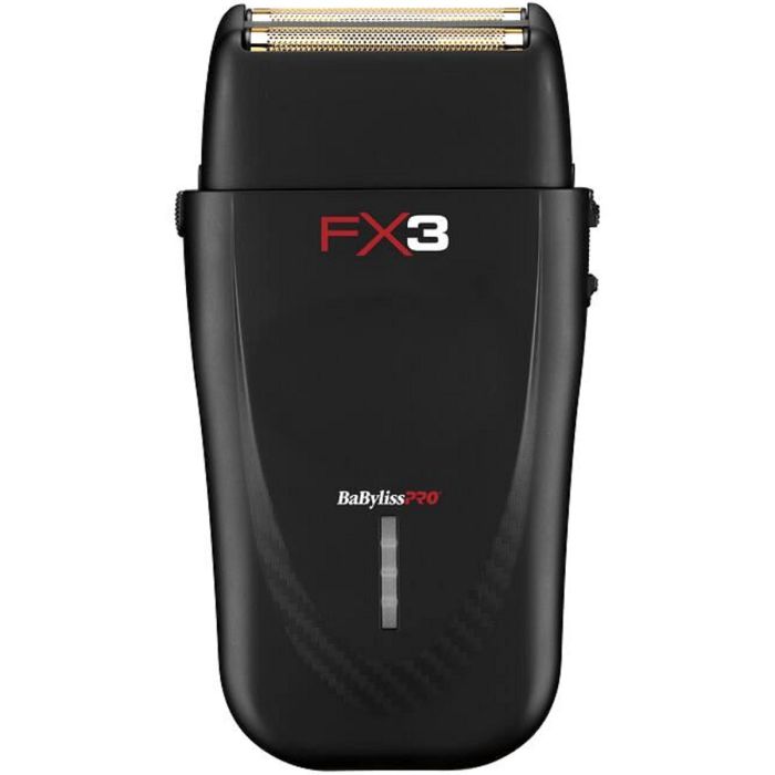 BaByliss Pro FX3 Professional High-Speed Foil Shaver - Black #FXX3SB (Dual Voltage)