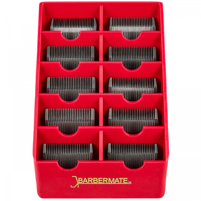 Barbermate Blade Rack - Red #BM3004