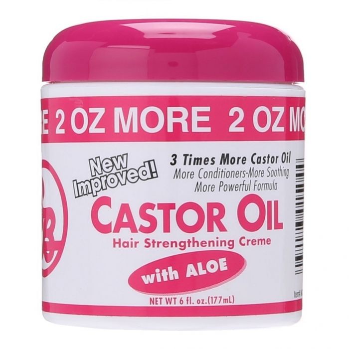 BB Castor Oil Hair Strengthening Creme with Aloe 6 oz