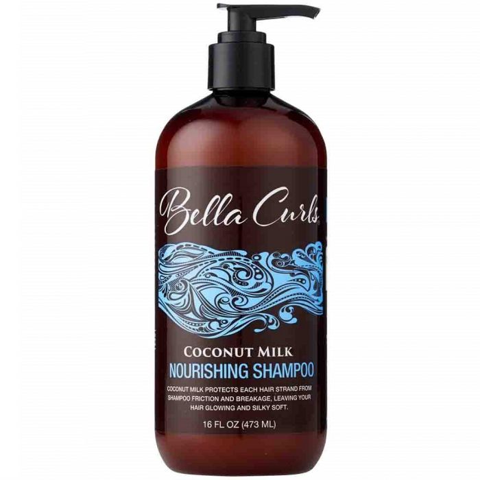Bella Curls Coconut Milk Nourishing Shampoo 16 oz
