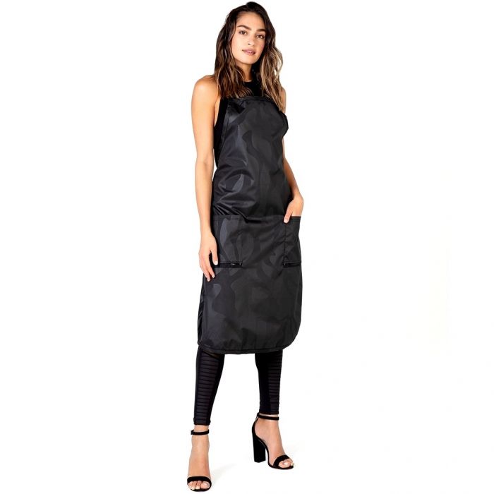 Betty Dain Bleach Proof Stylist Apron Black #531