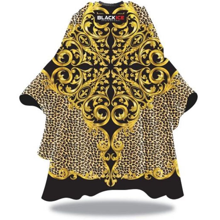 Black Ice Signature Series Barber Cape [Baroque Leopard] #BVE009BAR