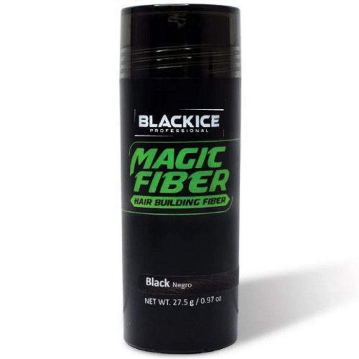 Black Ice Magic Fiber Hair Building Fiber - Black 0.97 oz #BIC001BLA