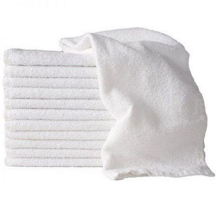 BleachBuster JR's The Bleach Proof Towels - White 12 Pack